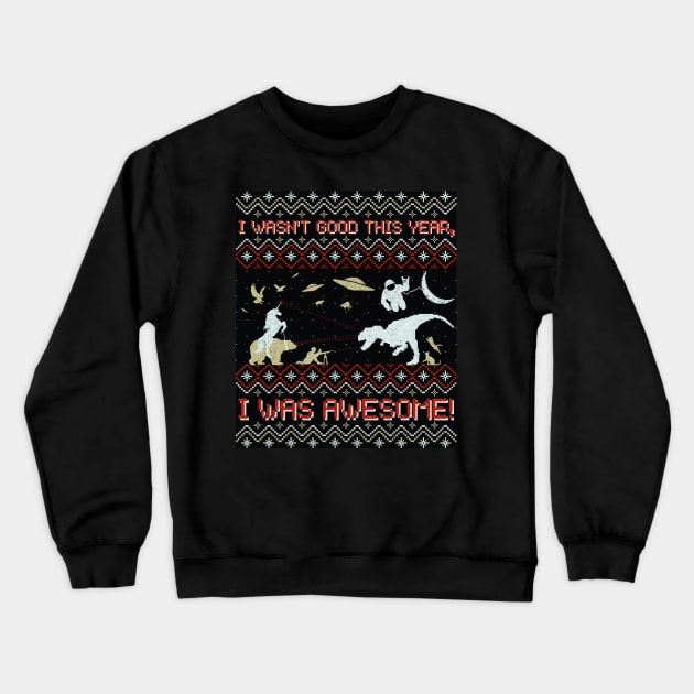 EPIC XMAS SWEATER!!! (v2) Crewneck Sweatshirt by BeanePod